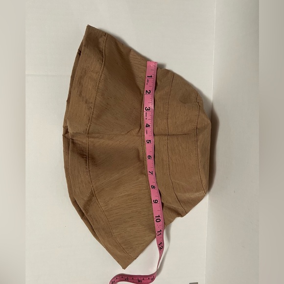 Scala Bucket hat 100 percent polyester dark tan - Picture 8 of 11